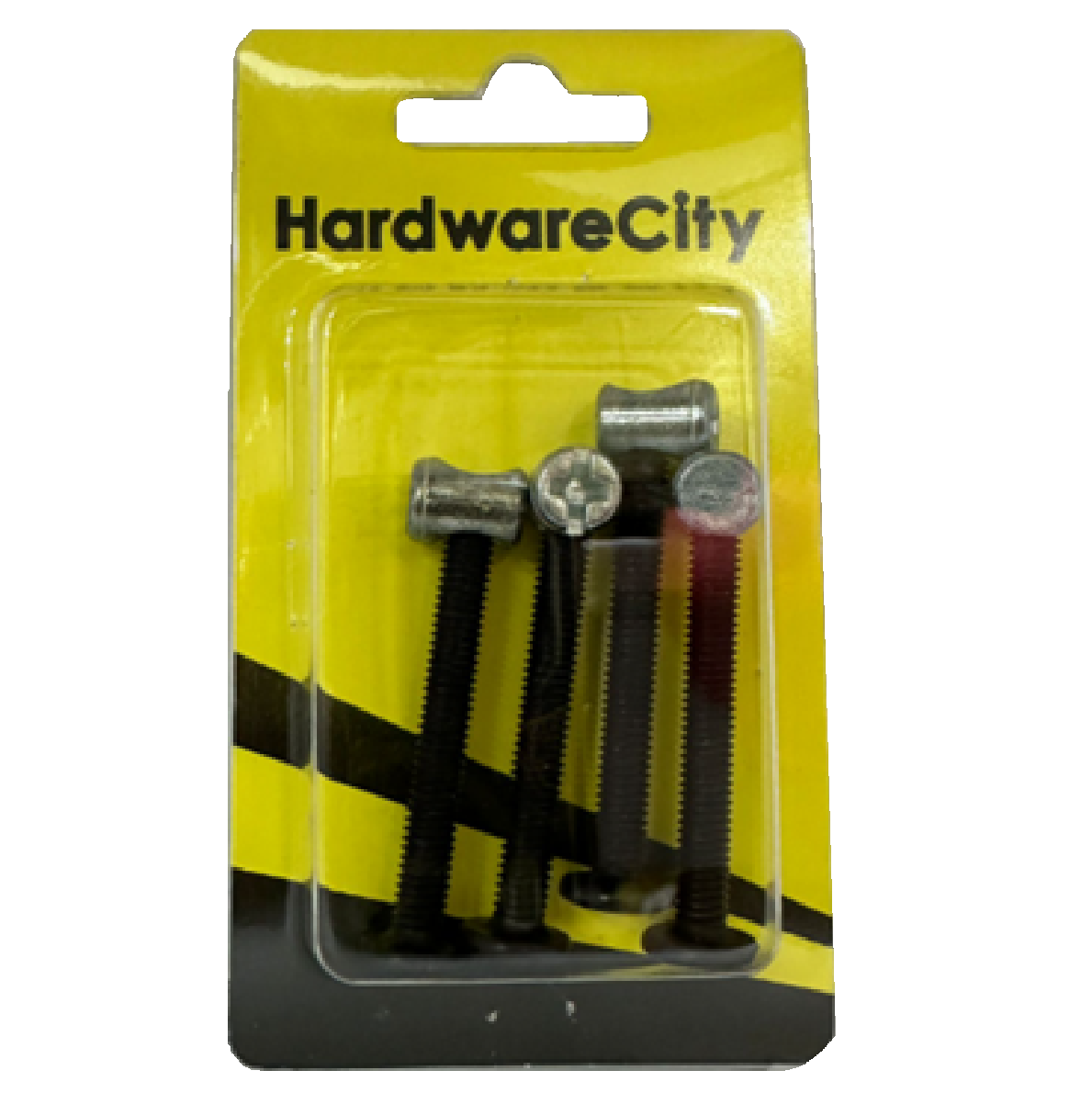 HardwareCity Furniture Bolt & Barrel Nut M6 X 50MM 4PC/PACK